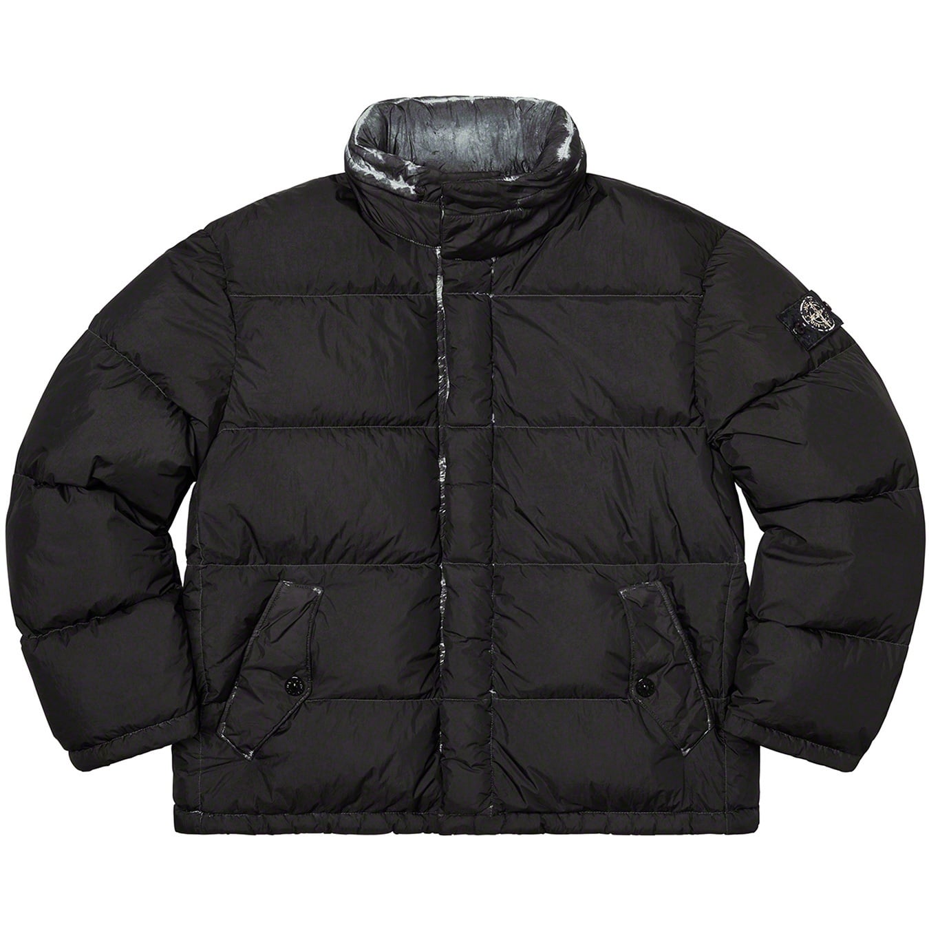 Supreme®/Stone Island® Painted Camo Crinkle Down Jacket view 13